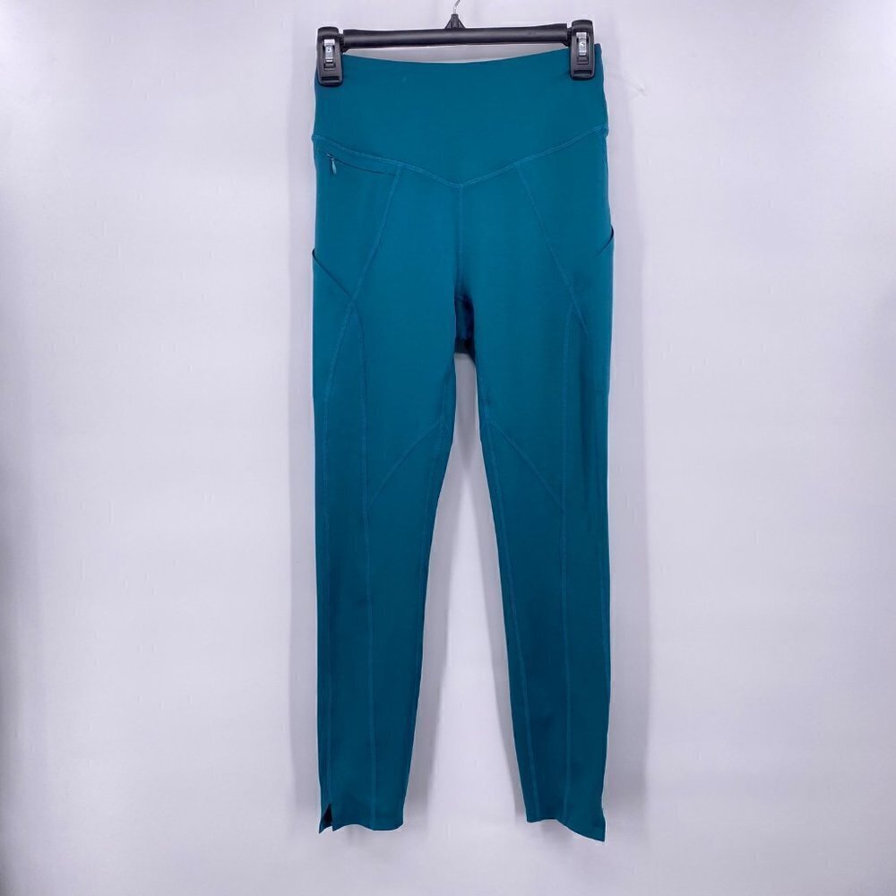 Free People FP Movement Green Leggings Women's Size Small
